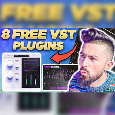8 FREE VST Plugins, New Cymatics Plugin & Holiday Deals!